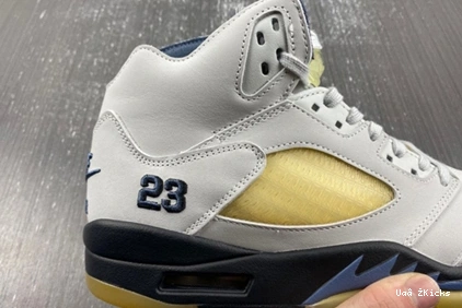 562 (Women's) Maniére  Jordan Blue 6765 5 Retro Ma A Durable FZ5758- Diffused 1113